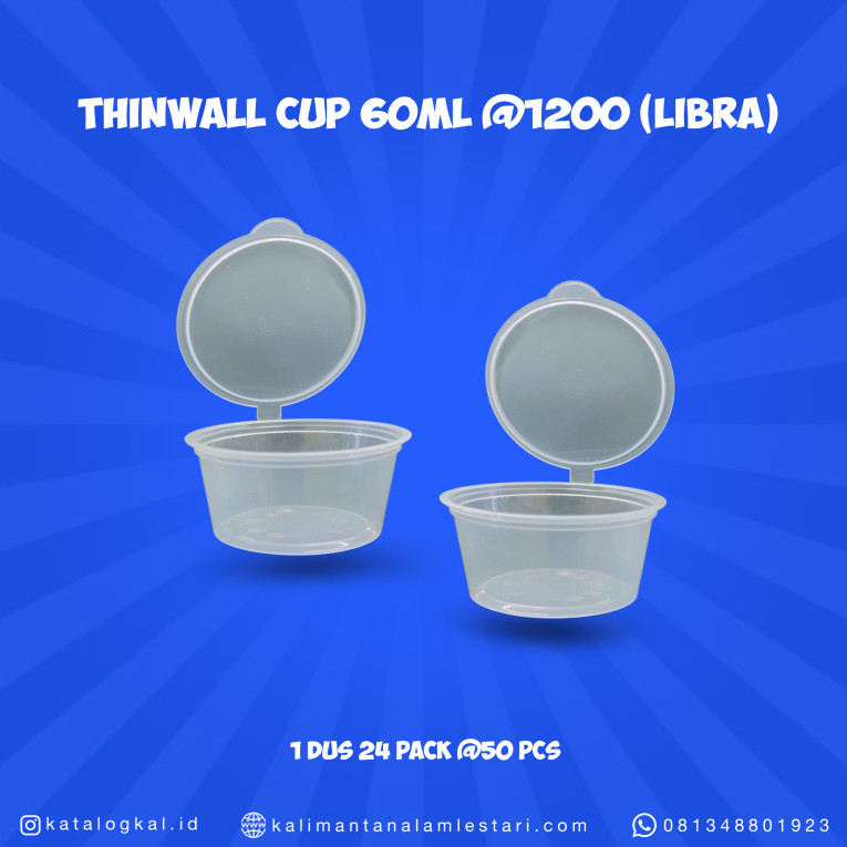 [Libra] - Thinwall Cup 60ml @1200