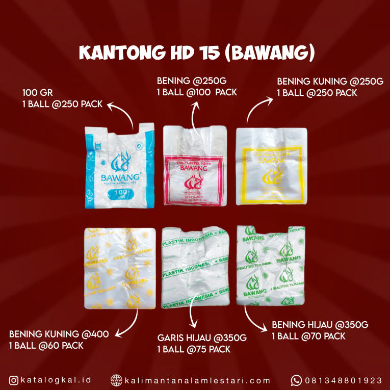 [Bawang] - Kantong HD 15