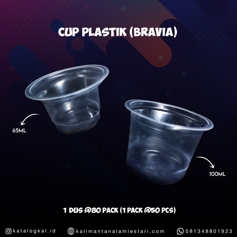 [Bravia] - Cup Plastik