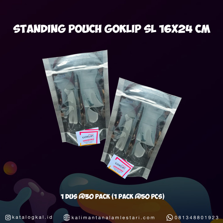 [Goklip] - Standing Pouch SL 16x24cm