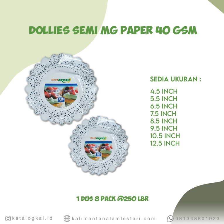 [Best Fresh] - Dollies Semi MG Paper 40 GSM