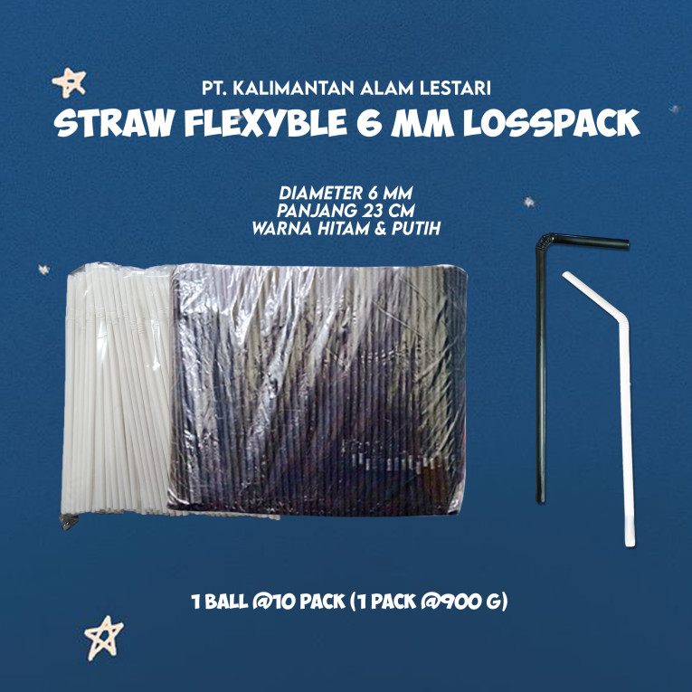 [Dias] - Sedotan Straw Flexyble