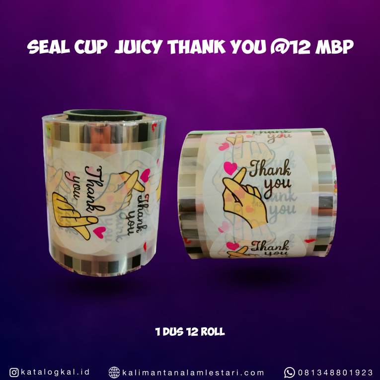 [Juicy] - Seal Cup Thank You @12