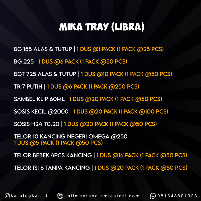 [Libra] - Mika Tray