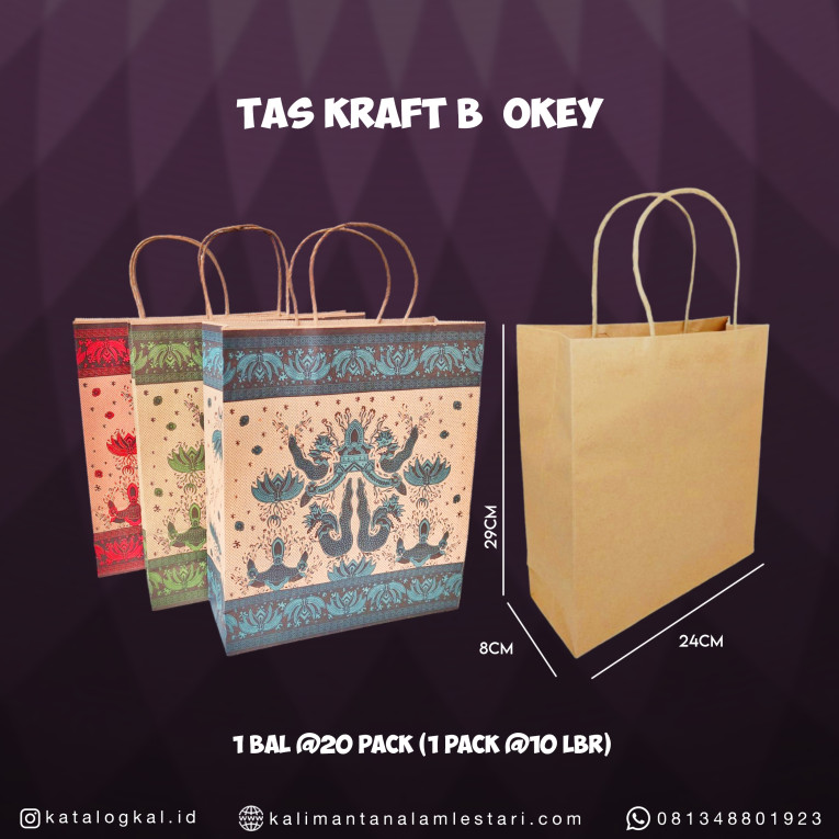 [Okey] - Tas Kraft B125 24x29