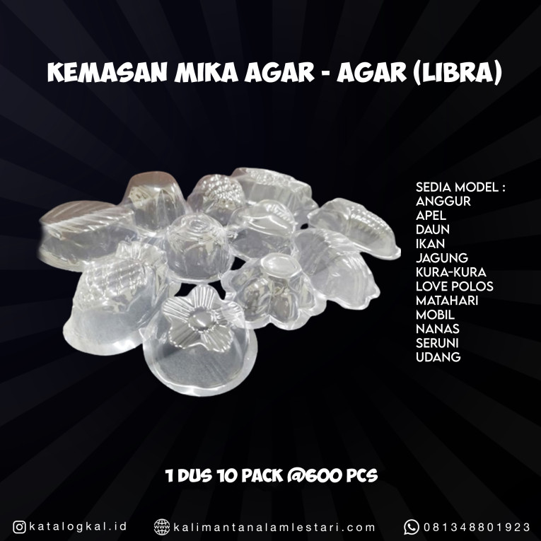 [Libra] - Kemasan Mika Agar-Agar