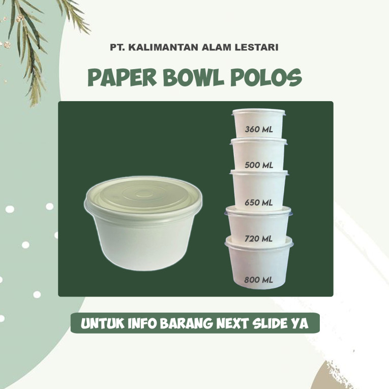 [T.M] - Paper Bowl Polos