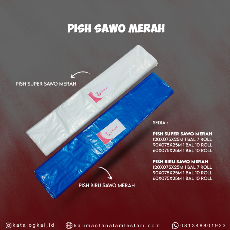 [Sawo Merah] - Plastik PE Pish