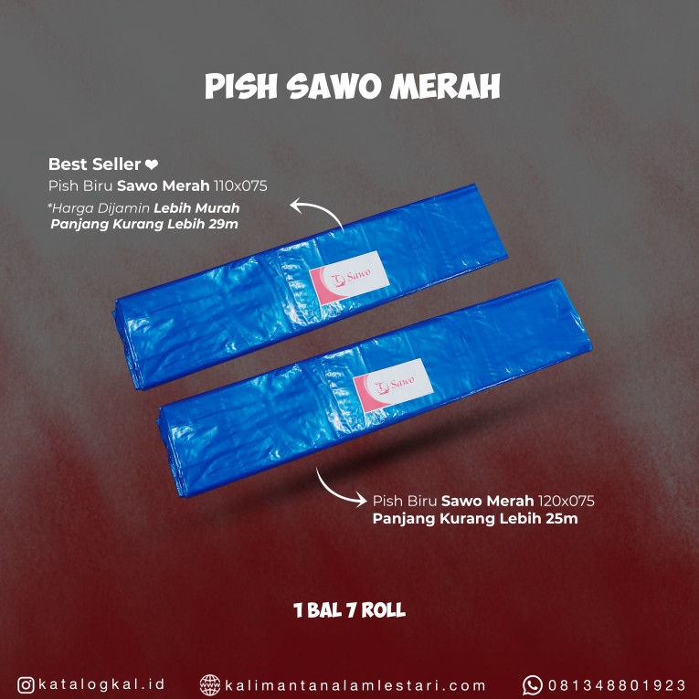 [Sawo Merah] - Plastik PE Pish