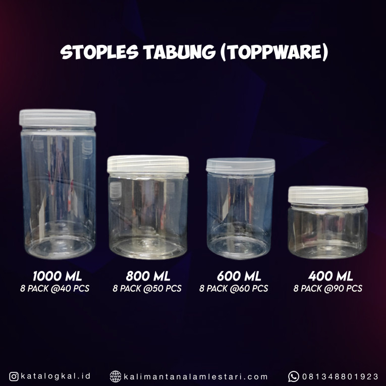 [TOPPWARE] - Stoples Tabung