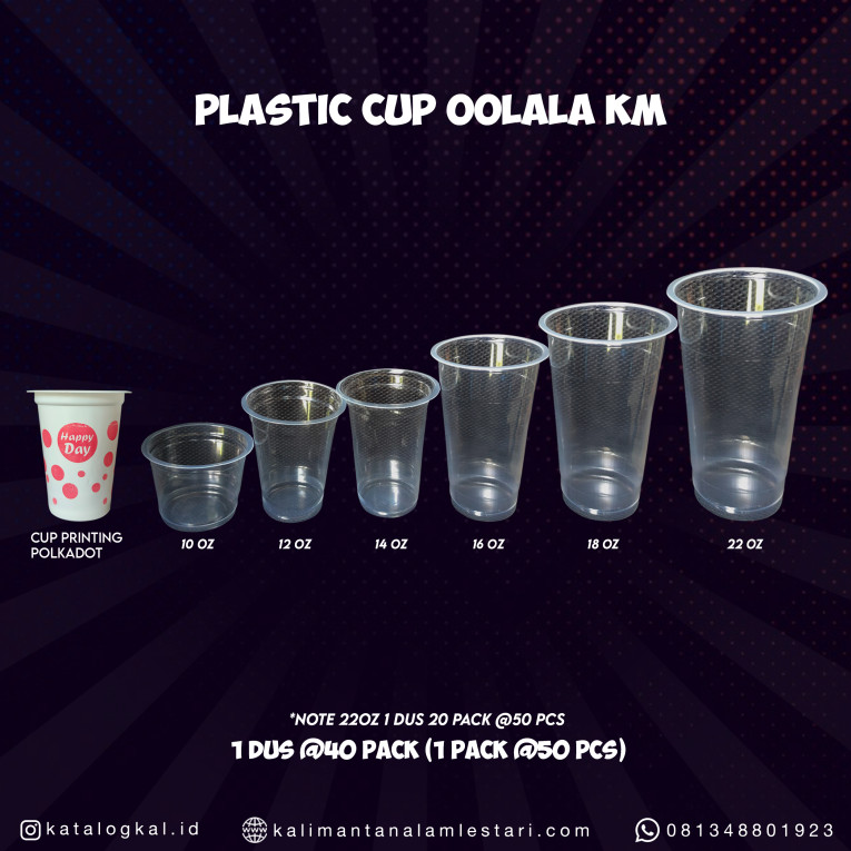 [Oolala] - Cup Plastik