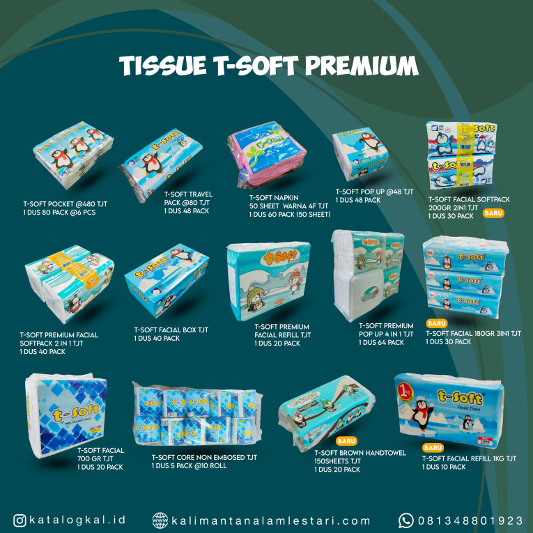 [T-Soft] - Kertas Tissue