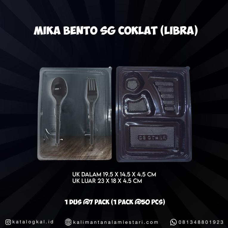 [Libra] - Mika Bento SG Coklat