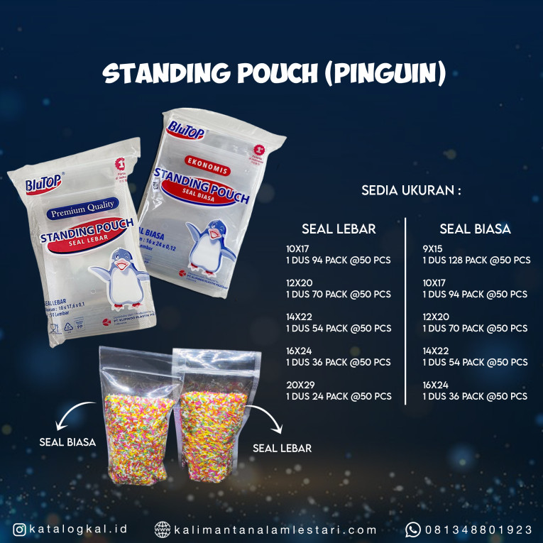 [Pinguin] - Standing Pouch