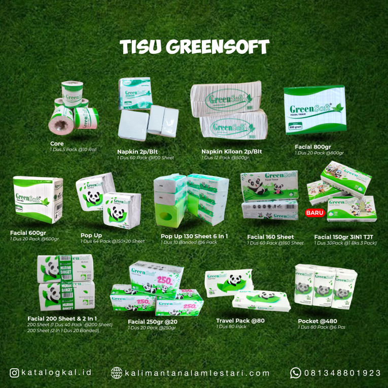 [Greensoft] - Kertas Tissue