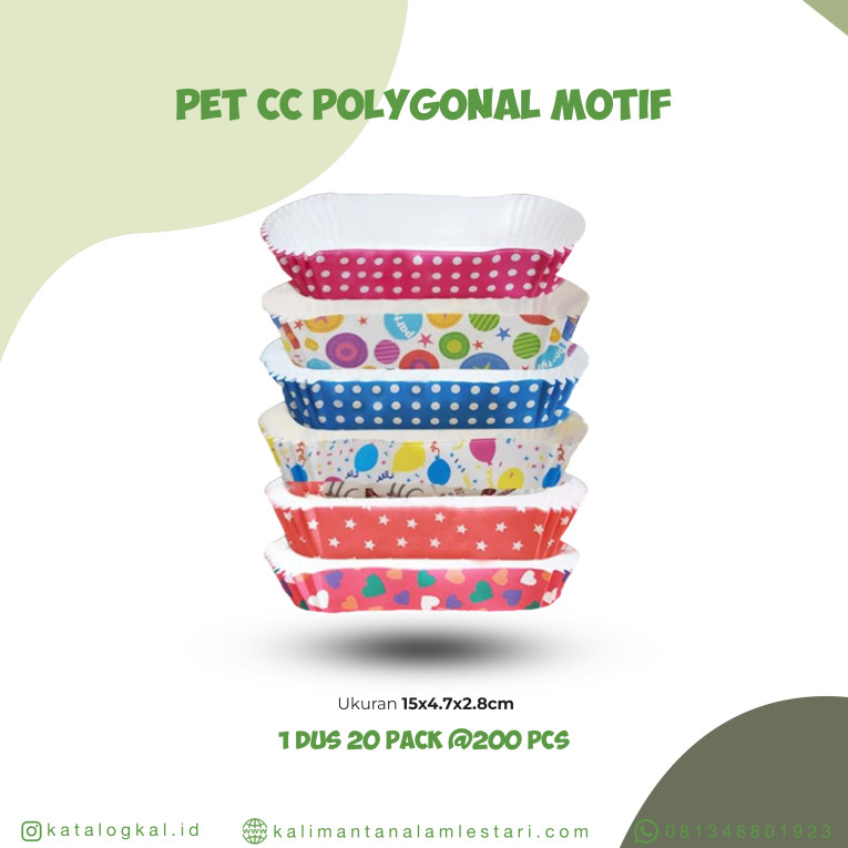 [Best Fresh] - Pet CC polygonal motif