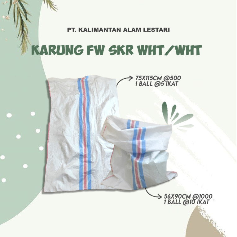 [T.M] - Karung FW SKR WHT/WHT 