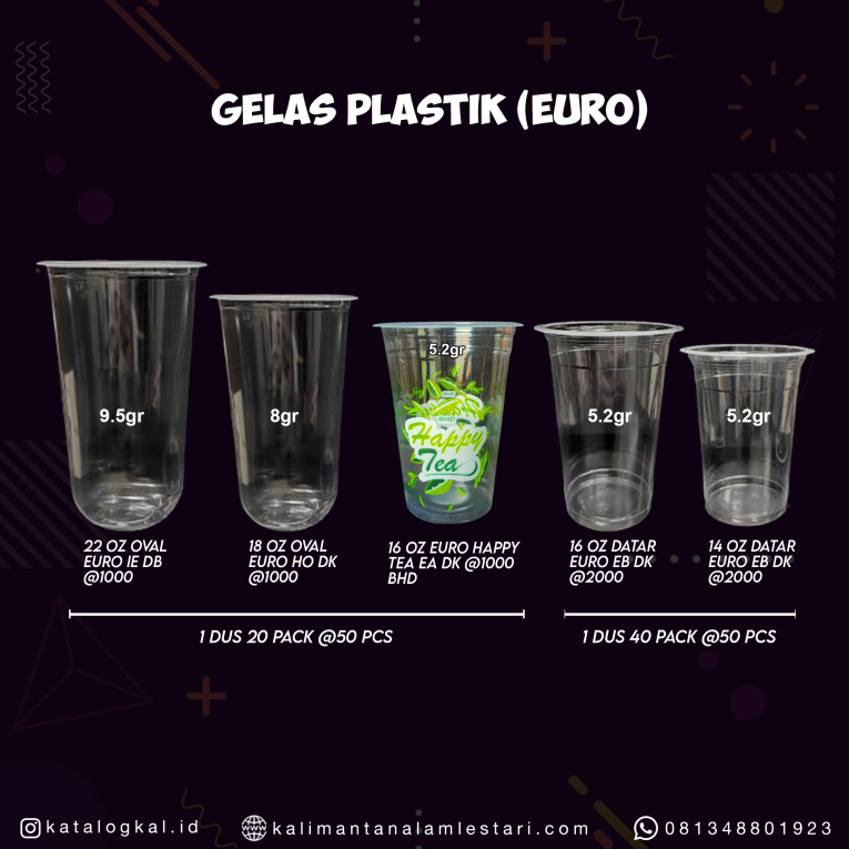 [EURO] - Cup Plastik